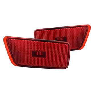Replacement - Rear Driver and Passenger Side Marker Light Set (CAPA Certified)