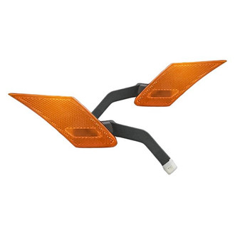 Replacement - Driver and Passenger Side Marker Light Set (CAPA Certified)