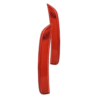 Replacement - Rear Driver and Passenger Side Marker Light Set (CAPA Certified)