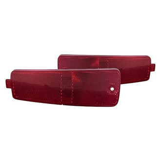 Replacement - Rear Driver and Passenger Side Marker Light Set (CAPA Certified)