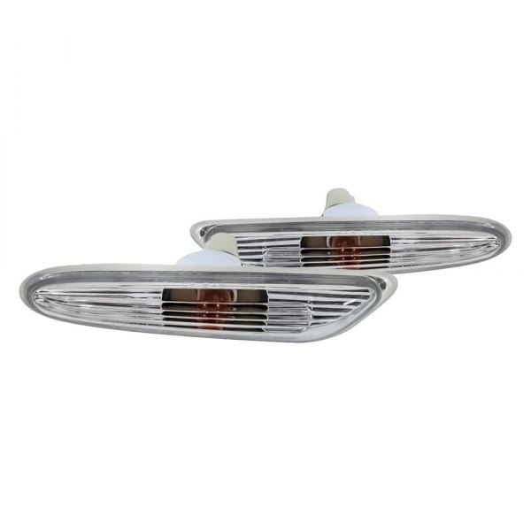 Replacement - Driver and Passenger Side Marker Light Lens and Housing