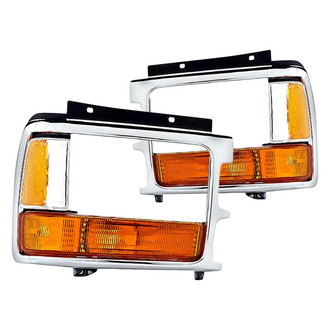 Replacement - Driver and Passenger Side Turn Signal/Parking Light Set (Standard Line)