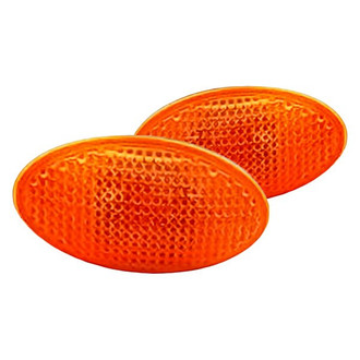 Replacement - Driver and Passenger Side Marker Light Set (CAPA Certified)