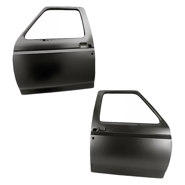 Replacement - Front Driver and Passenger Side Door Shell Set