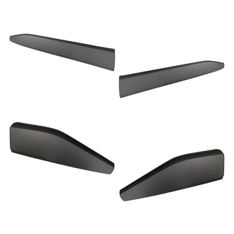 Replacement - Front and Rear Lower Driver and Passenger Side Door Molding Set (Standard Line)