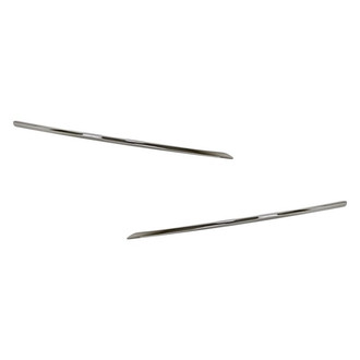 Replacement - Rear Driver and Passenger Side Door Molding Set (Standard Line)