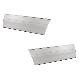 Replacement - Rear Driver and Passenger Side Door Trim Panel Assembly Set (Standard Line)