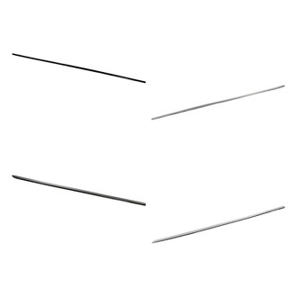 Replacement - Front and Rear Driver and Passenger Side Door Molding Set (Standard Line)