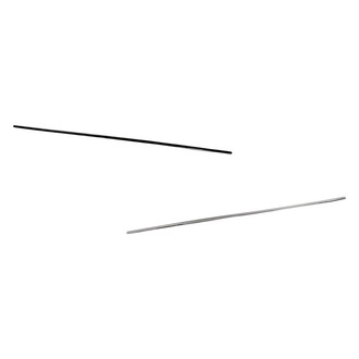 Replacement - Front Driver and Passenger Side Door Molding Set (Standard Line)