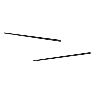 Replacement - Front Driver and Passenger Side Door Molding Set (Standard Line)