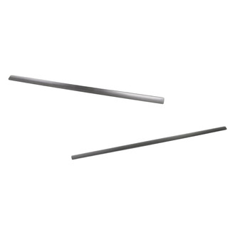 Replacement - Rear Upper Driver and Passenger Side Door Molding Set (Standard Line)