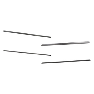 Replacement - Front and Rear Upper Driver and Passenger Side Door Molding Set (Standard Line)