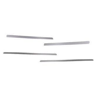 Replacement - Front and Rear Upper Driver and Passenger Side Door Molding Set (Standard Line)