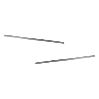 Replacement - Front Upper Driver and Passenger Side Door Molding Set (Standard Line)