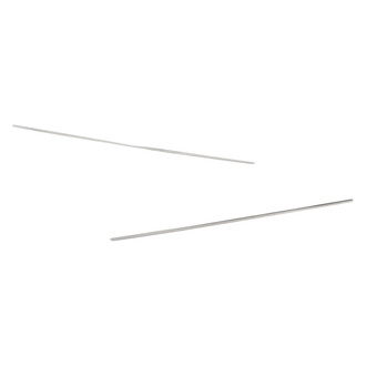 Replacement - Rear Driver and Passenger Side Door Molding Set (Standard Line)