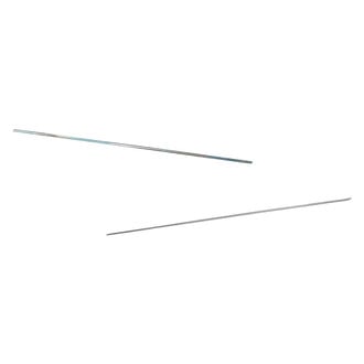 Replacement - Front Driver and Passenger Side Door Molding Set (Standard Line)