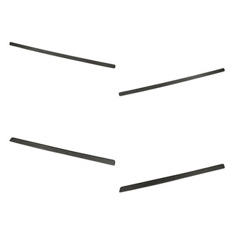 Replacement - Front and Rear Driver and Passenger Side Door Molding Set (Standard Line)