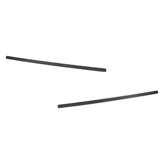 Replacement - Front Driver and Passenger Side Door Molding Set (Standard Line)