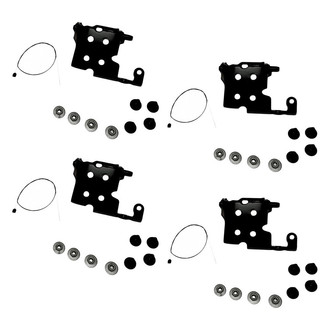Replacement - Front Upper and Lower Driver and Passenger Side Door Hinge Set (Standard Line)