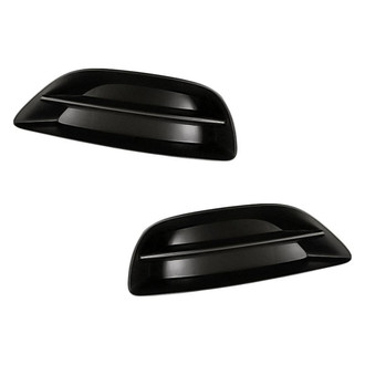 Replacement - Front Driver and Passenger Side Fog Light Cover Set (Standard Line)