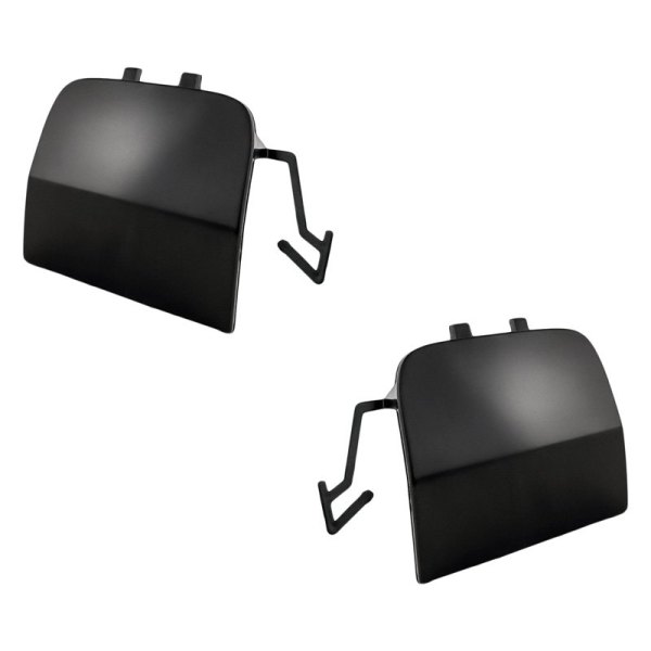 Replacement - Front Driver and Passenger Side Tow Hook Cover Set