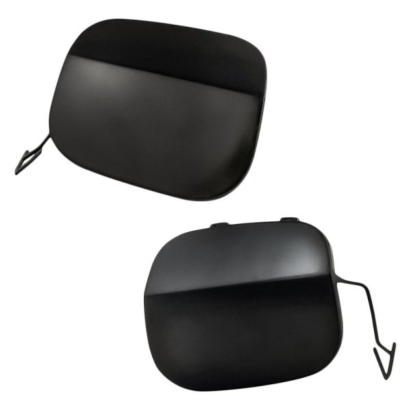 Replacement - Front Driver and Passenger Side Tow Hook Cover Set