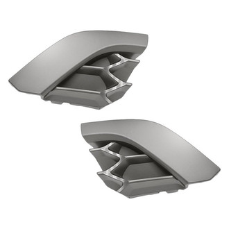 Replacement - Front Driver and Passenger Side Tow Hook Cover Set (Standard Line)