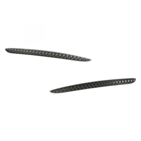 Replacement - Rear Driver and Passenger Side Bumper Grille Insert Set