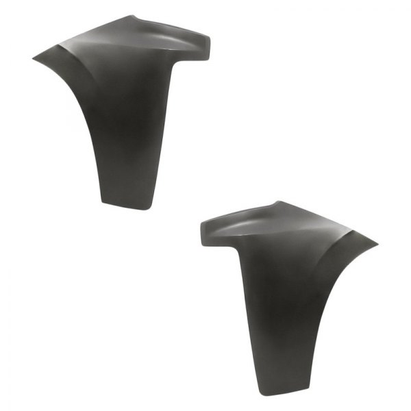 Replacement - Front Driver and Passenger Side Upper Bumper Extension Set