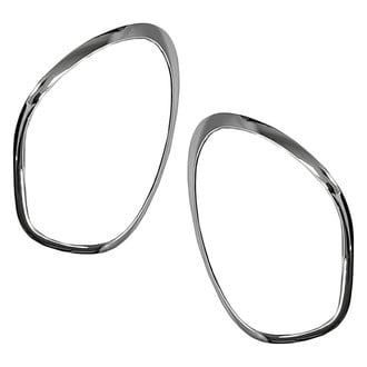 Replacement - Driver and Passenger Side Headlight Bezel Set (Standard Line)