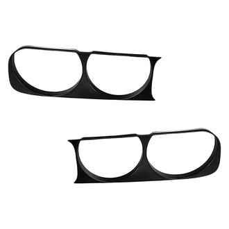 Replacement - Driver and Passenger Side Headlight Bezel Set (Standard Line)