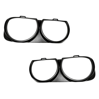 Replacement - Driver and Passenger Side Headlight Bezel Set (Standard Line)