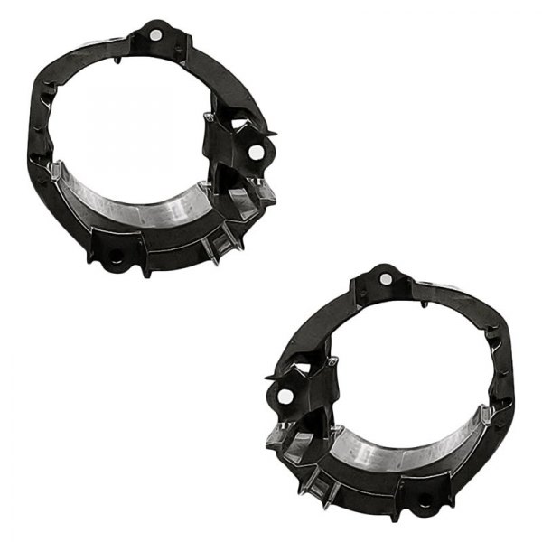 Replacement - Front Driver and Passenger Side Fog Light Housing Set