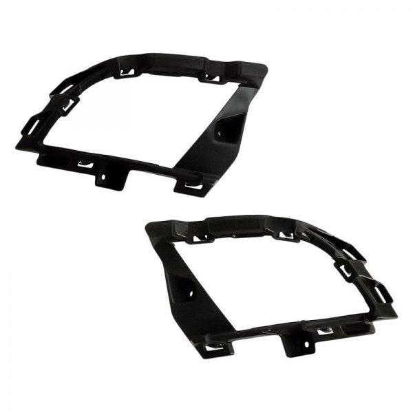 Replacement - Front Driver and Passenger Side Bumper Insert Bezel Set