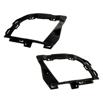 Replacement - Front Driver and Passenger Side Bumper Insert Bezel Set (Standard Line)