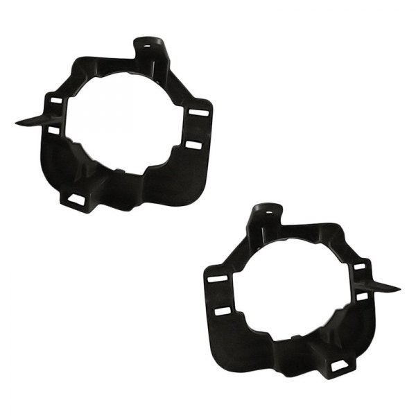 Replacement - Front Driver and Passenger Side Fog Light Bracket Set