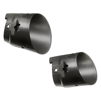 Replacement - Front Driver and Passenger Side Fog Light Housing Set (Standard Line)