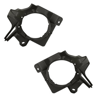 Replacement - Front Driver and Passenger Side Fog Light Bracket Set (Standard Line)