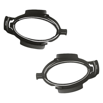 Replacement - Front Driver and Passenger Side Fog Light Bracket Set (Standard Line)