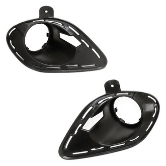 Replacement - Front Driver and Passenger Side Fog Light Bracket Set (Standard Line)