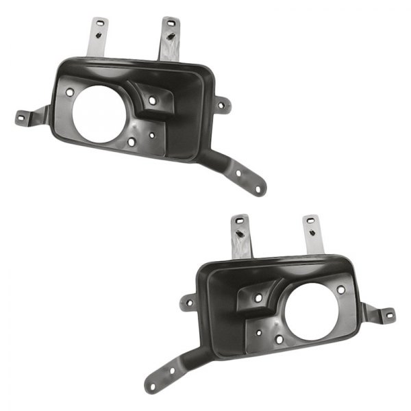 Replacement - Front Driver and Passenger Side Fog Light Bracket Set