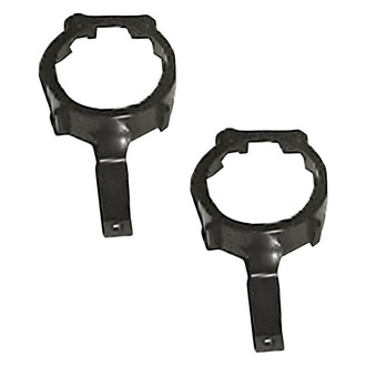 Replacement - Front Driver and Passenger Side Fog Light Bracket Set (Standard Line)