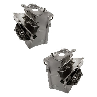 Replacement - Driver and Passenger Side Radiator Support Bracket Set (Standard Line)