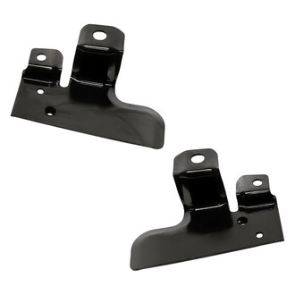 Replacement - Driver and Passenger Side Radiator Support Bracket Set (Standard Line)