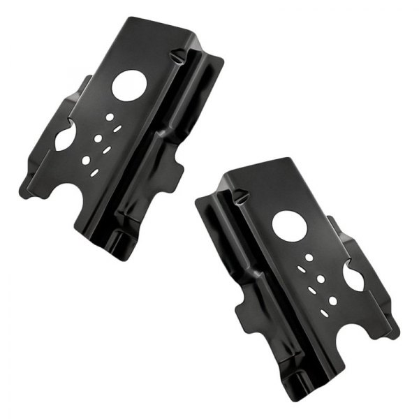 Replacement - Driver and Passenger Side Lower Inner Radiator Support Bracket Set