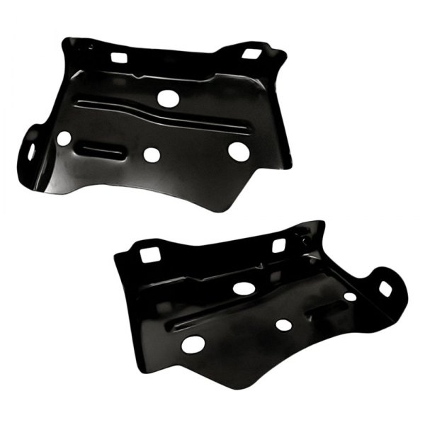 Replacement - Front Driver and Passenger Side Radiator Support Bracket Set