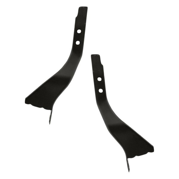 Replacement - Front Driver and Passenger Side Upper Radiator Support Bracket Set