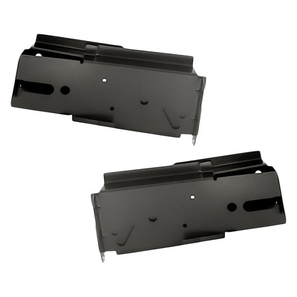 Replacement - Driver and Passenger Side Lower Outer Radiator Support Bracket Set