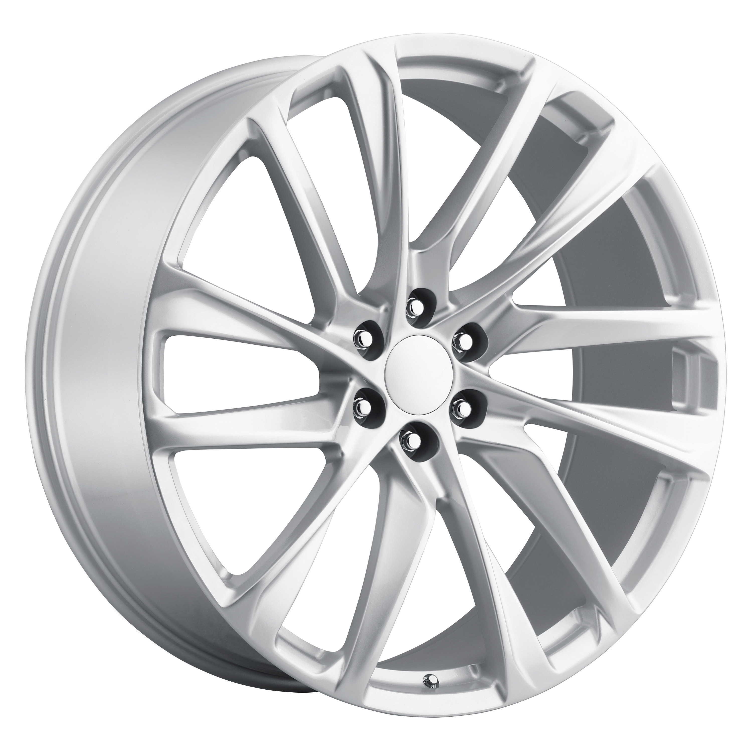 REPLICA TECH® RT-24 Wheels - Silver Rims - RT24-2410XX28LSL