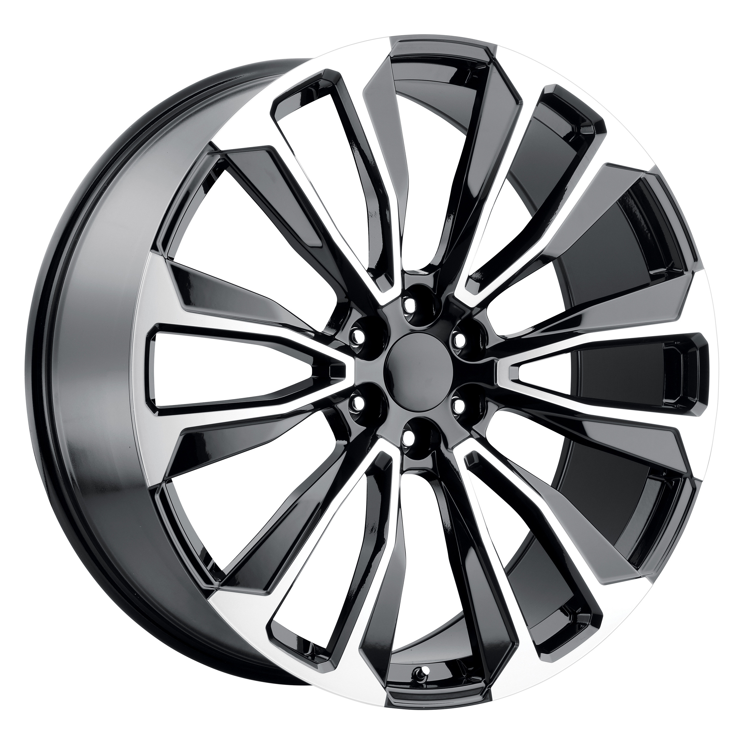 REPLICA TECH® RT-26 Wheels - Gloss Black with Machined Face Rims
